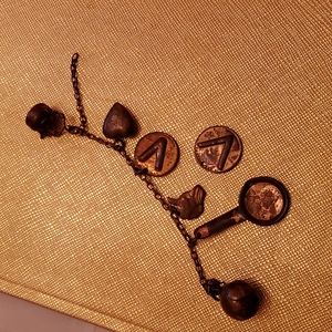 WW2 penny victory bracelet vintage no 138